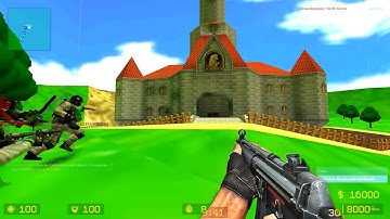 Counter-Strike: Source - Zombie Escape Mod - ze_Super_Mario_64 - UNLOZE