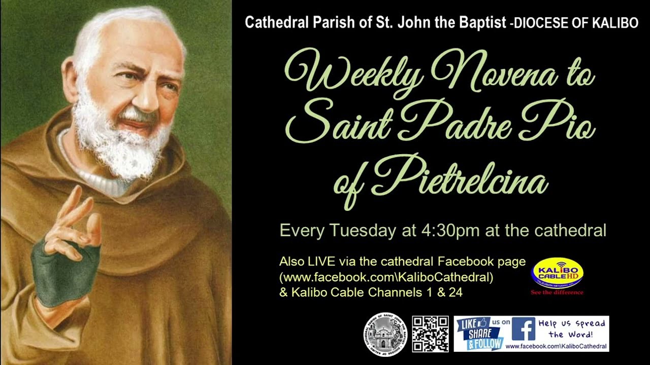 Weekly Novena to St. Padre Pio - YouTube