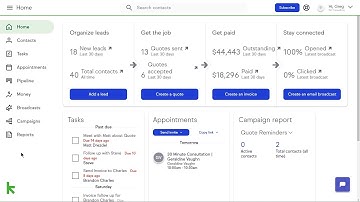 How to Navigate in Your Dashboard - Keap Tutorial