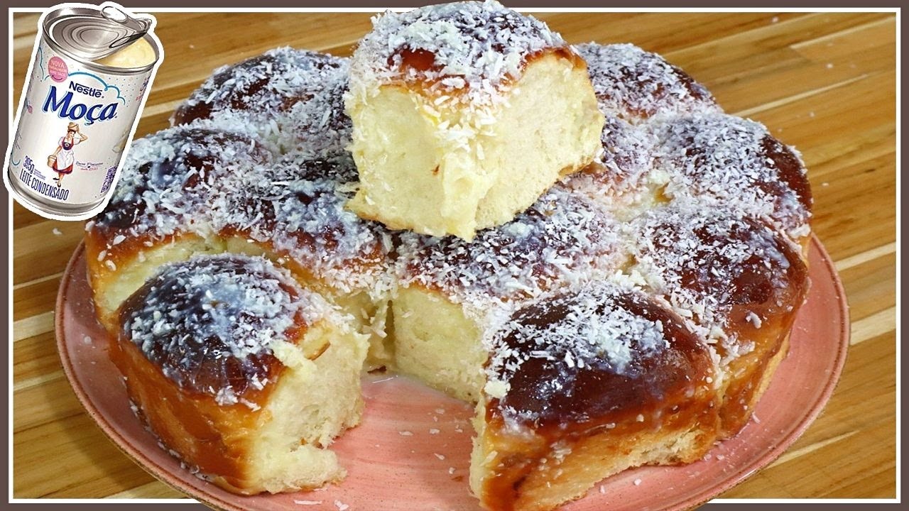 VEJA COMO É FÁCIL FAZER PÃO EM CASA!! PÃO CASEIRO DE LEITE ...