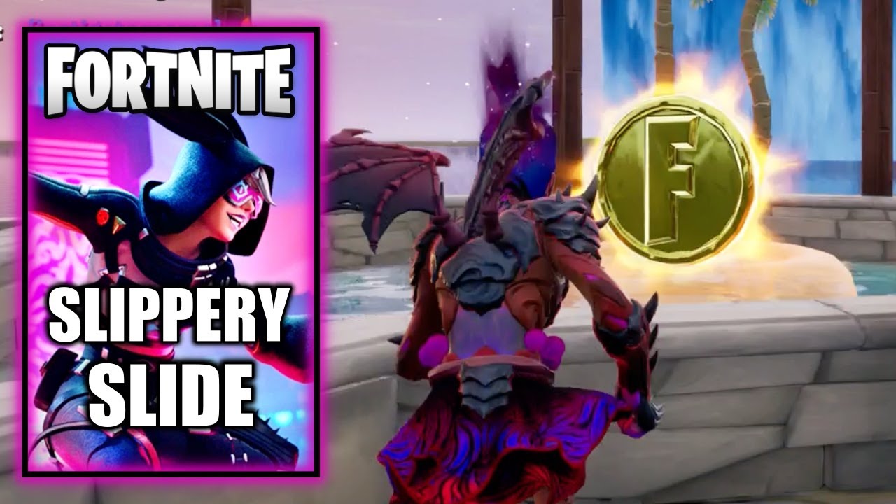 Fortnite - Slippery Slide - Lantern Fest Tour Challenge