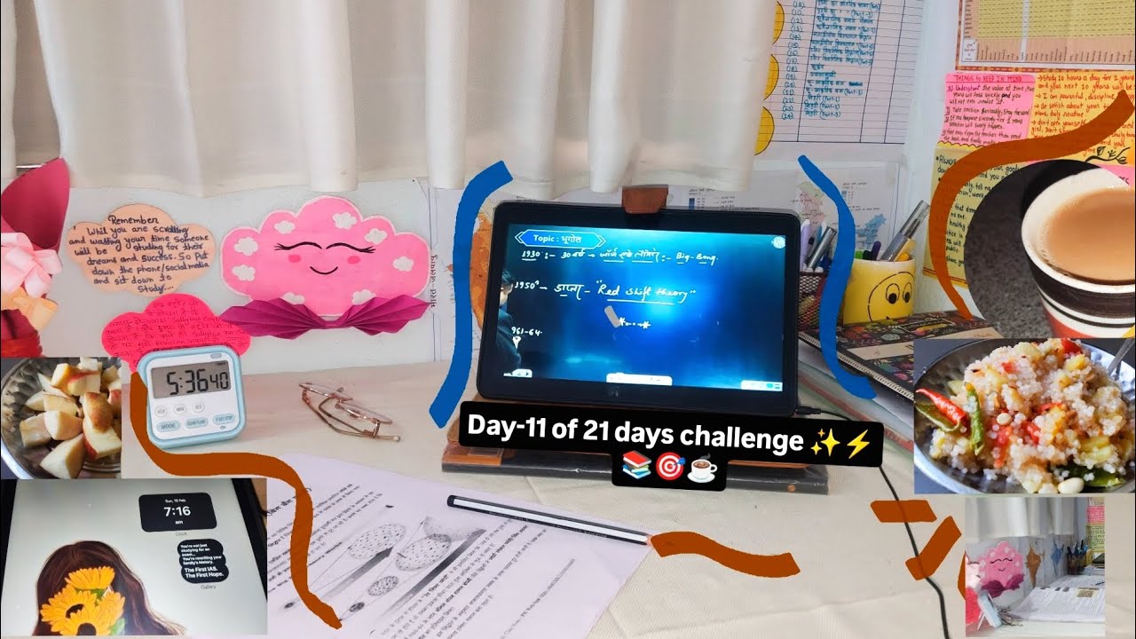 Day -11 of 21 days challenge⚡ as a UPSC aspirant 📚🌷