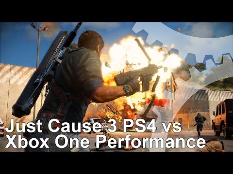 Just Cause 3 PS4 vs Xbox One Frame-Rate Test