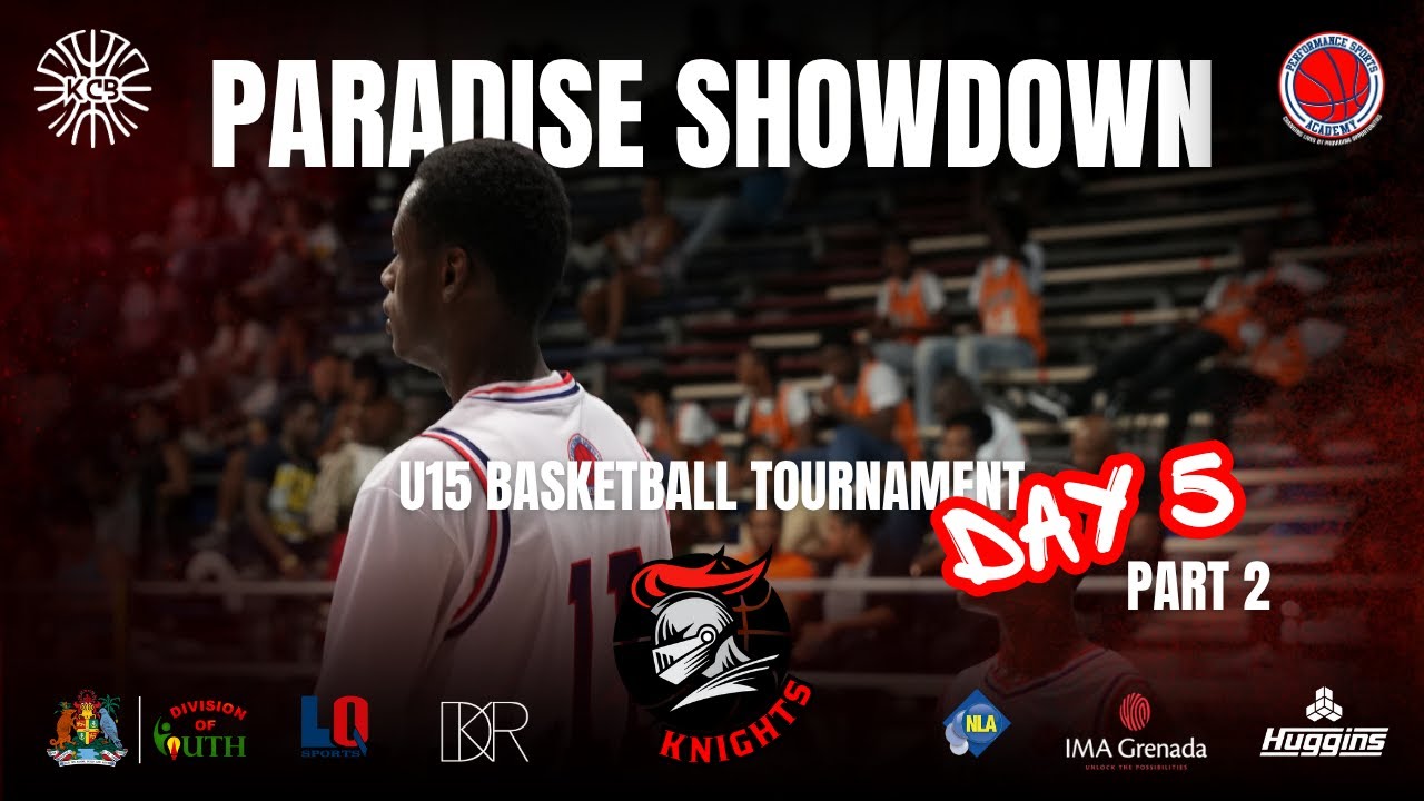 Paradise Showdown U15 Basketball Tournament Sint Maarten (KCBA Knights, Grenada) - Day 5 Part 2