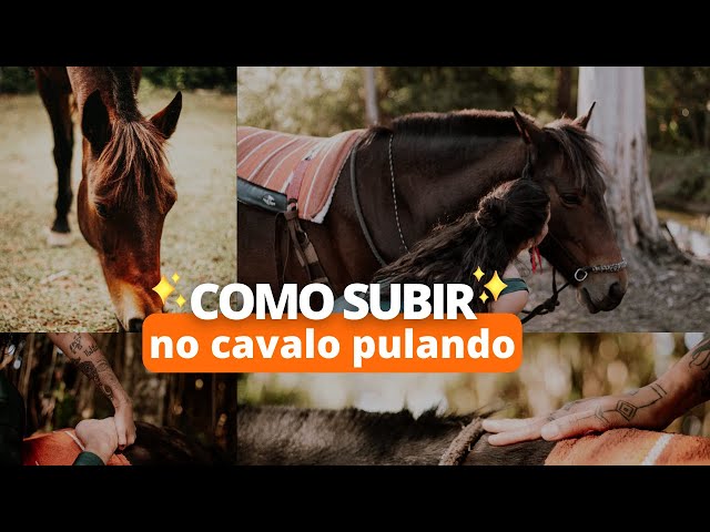 COMO SUBIR NO CAVALO PULANDO 