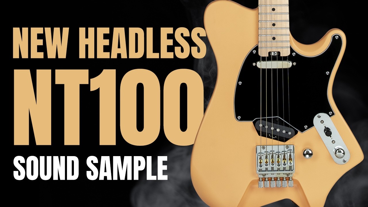 HEX GuitarsのヘッドレスシリーズからTL系モデルが登場（NT100