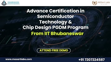 MOSArt Labs | Semiconductor Technology & Chip Design Program | IIT Bhubaneswar