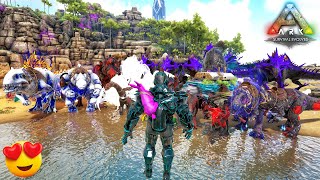 THE END OF PRIMAL FEAR 100X ALL MY DINO'S 🔥🔥 : ARK Survival Evolved Primal Fear 100X : Part 134