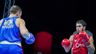 Malik Hasanov (AZE) vs. Alexandr Paraschiv (MDA) European Boxing Championships 2024 SF's (63kg)