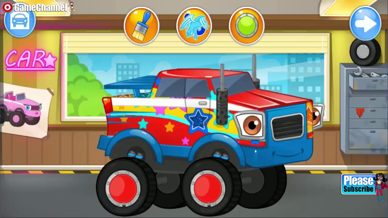 carro lavagem monstro caminhão  Monster Truck Car Wash - video Dailymotion