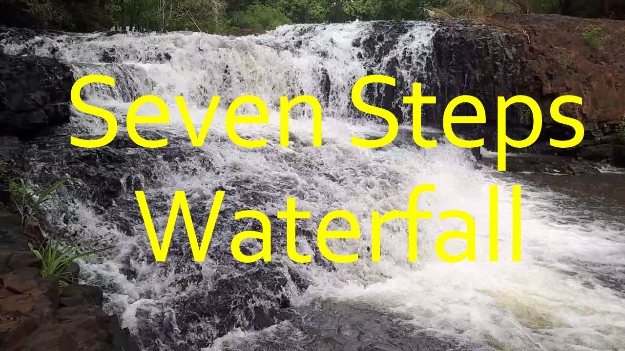 Fun KST - Ousean Lair Waterfall (7 Steps Waterfall) - Relaxing Sound HD Video Naturally and Amazedly