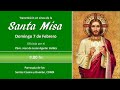 Santa Misa con el Padre José 9:00 hrs.