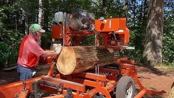 Sawmill 101. How I Size Up Logs For The Best Yeild.