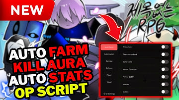UNTITLED RPG GAME Script *NO KEY* | Auto Farm, Kill Aura, Auto Stats & More | Mobile & PC | OP HACK