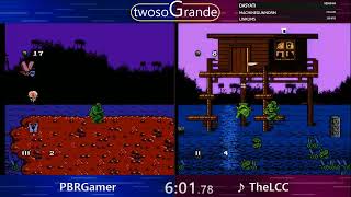 Twosogrande!  PBRGamer vs TheLCC in Swamp Thing