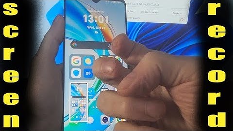 How to screen record on Honor X5b | How to enable screen recording on Honor X5b Plus