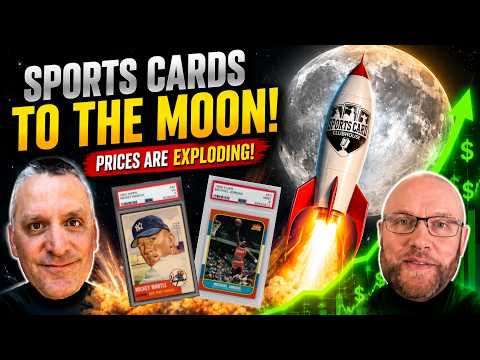 Cards Are Going To The Moon!!  Surface Issues With @Junk Wax Hero & @MidLife Sports Cards