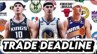 🔴 NBA Trade Deadline Livestream I Hawks, Nets, Mavericks, Hornets, Kings \& more NBA Trade Rumors