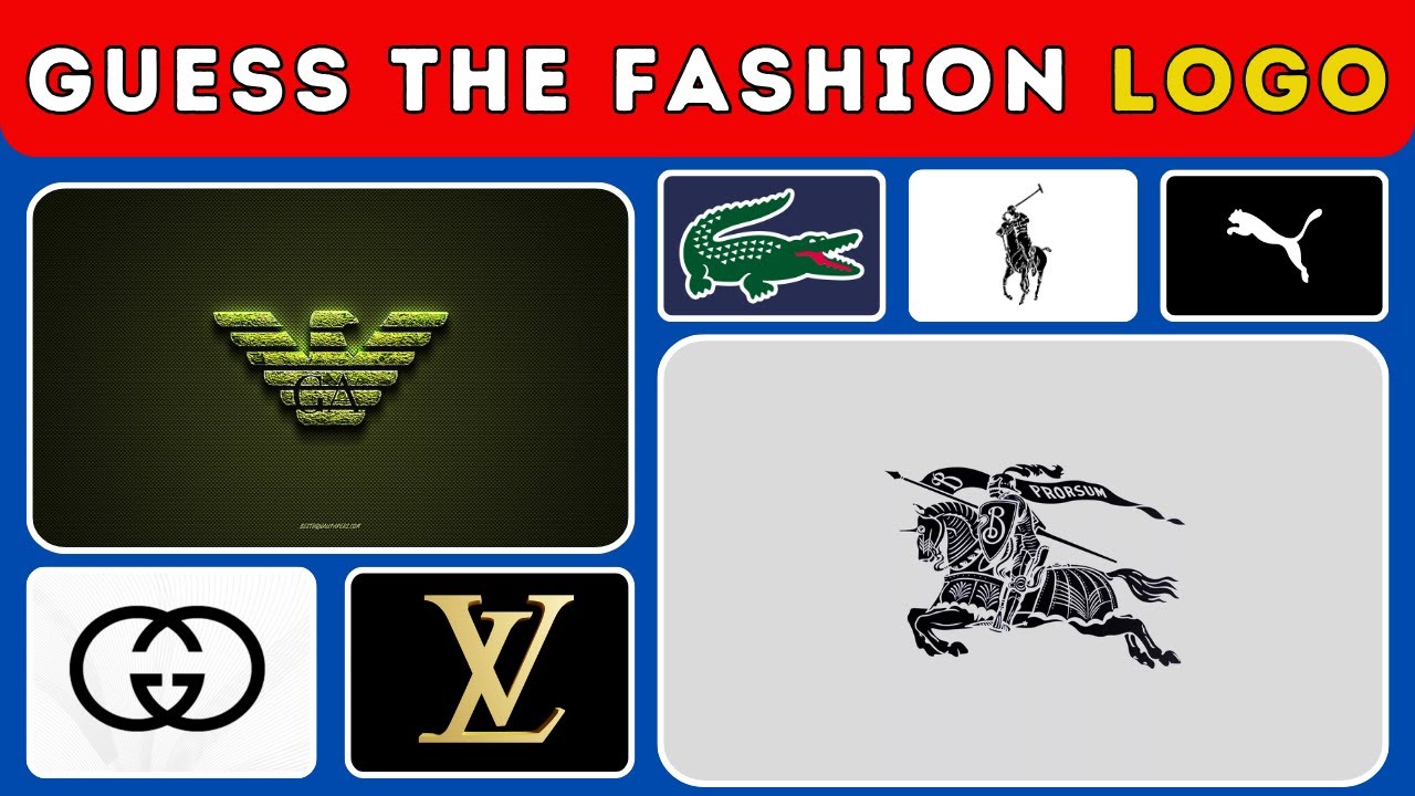 Guess the Famous Clothing Brand | Fun Fashion Quiz