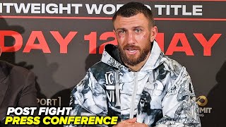 Vasiliy Lomachenko Full Post Fight Press Conference vs George Kambosos Jr • Top Rank Boxing