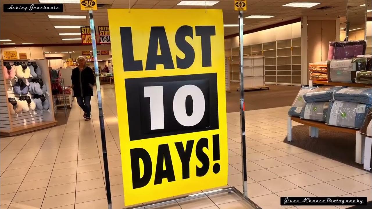 JCPenney Austintown, OH Last Days Open Oct. 2023 Walkthrough