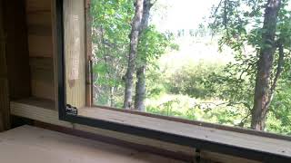 DIY Deer Blind Window Update