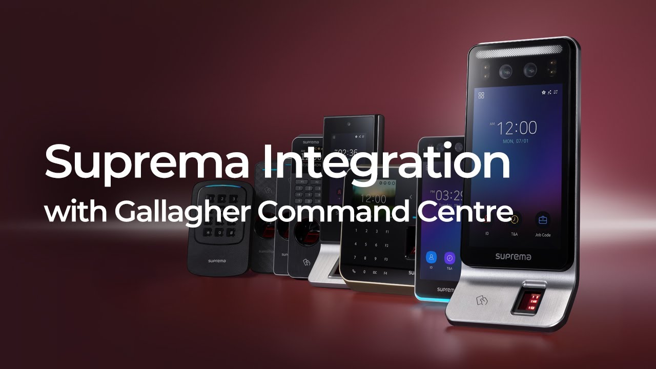 [Suprema] Integration with Gallagher Command Centre l Suprema - YouTube