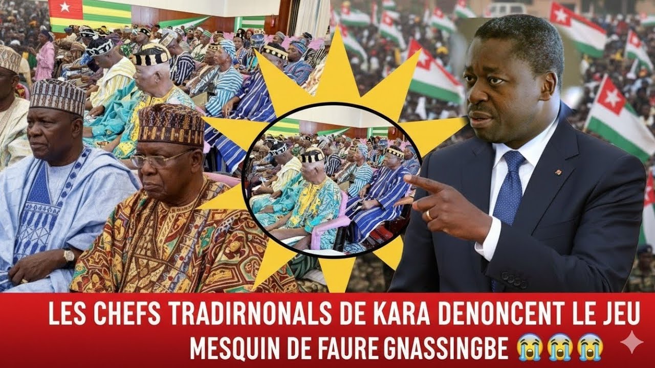 Mequwin LES CHEFS TRADITIONNELS DE KARA DENONCENT LE JEU MESQUIN DE FAURE ...
