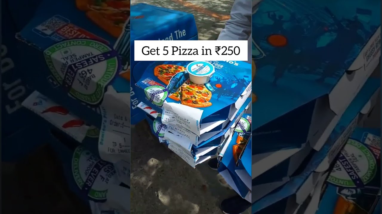  Ad 5 Pizza Ab Sirf 250 Me Shorts Ytshorts Trending