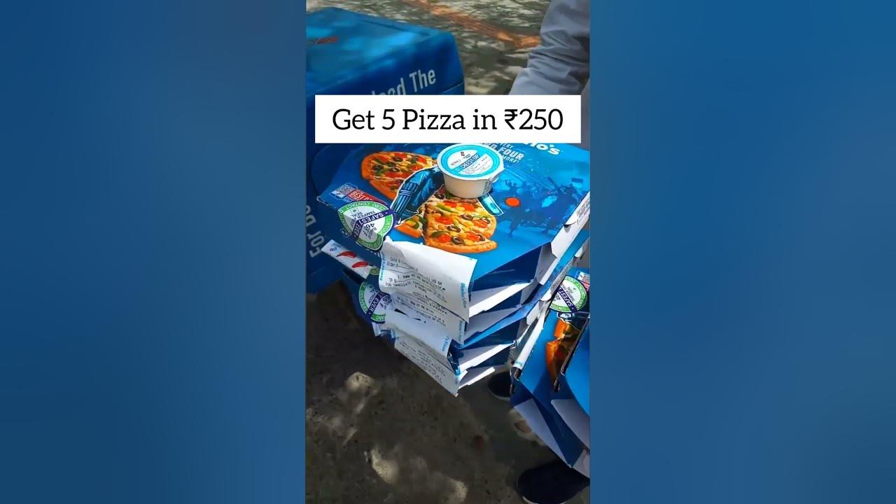 #ad 5 Pizza ab sirf ₹250 me #shorts #ytshorts #trending