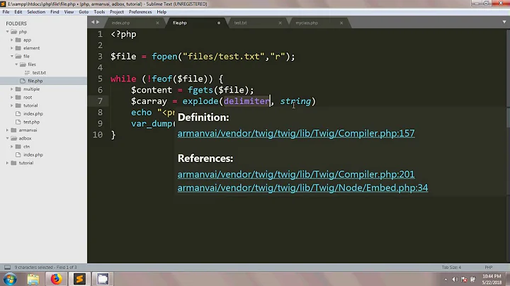 PHP Read Data From Txt File And Insert In Mysql Database Table. (PHP# 51)