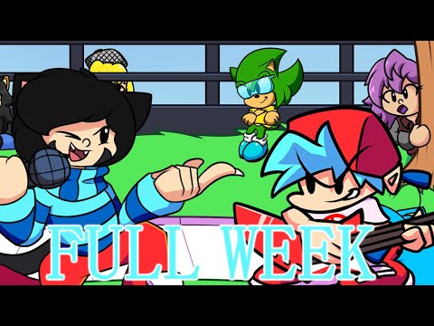 YOOo BF with a guitar?! | Friday Night Funkin' vs MIU (FULL WEEK)