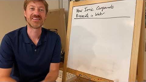 How Ionic Compounds Dissociate in Water