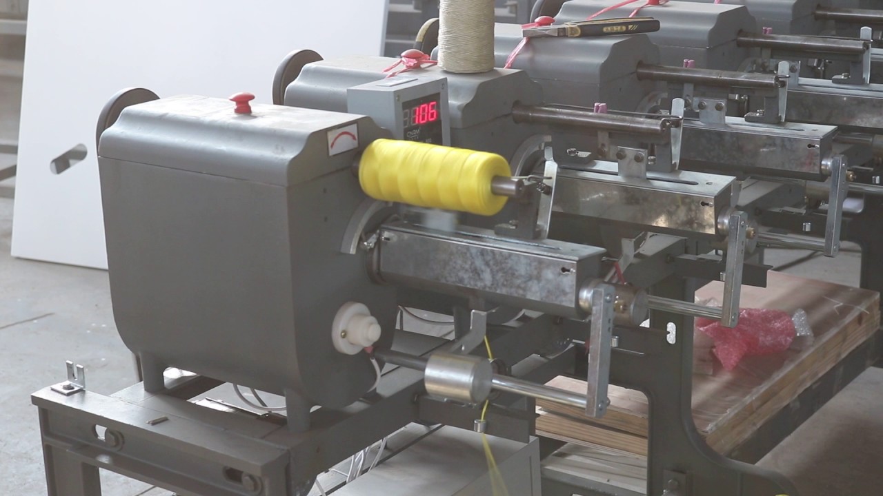 sewing thread winding machine.email： YouTube