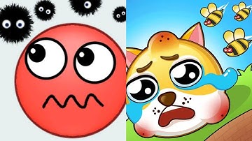 Hide Ball Vs Save The Dogs Satisfying ASMR Gameplay (Android,ios) (New Update)