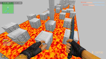 Counter Strike Source - Zombie Escape Nemesis Mod on ze_aepp_nano_grid2_b2s map