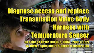 Transmission Fluid Temperature Excessive Warning Light On Range Rovers