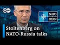 'Russia has a choice between dialogue and confrontation' Jens Stoltenberg on NATO-Russia talks