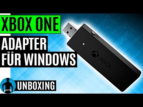 Xbox One Wireless Adapter für Windows Unboxing deutsch