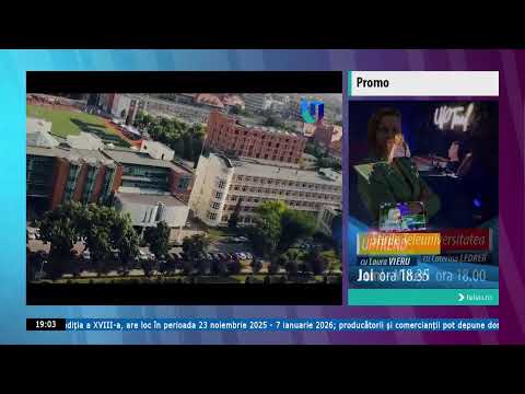 Transmisiunea Teleuniversitatea TV. LIVE!