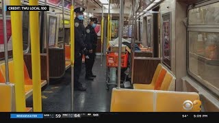 Coronavirus Update: Police Crack Down On Homeless Individuals Sleeping In Subway System