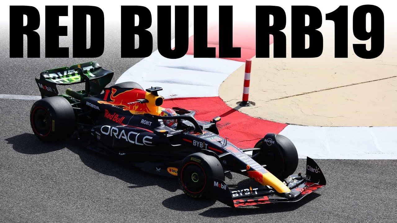 2023 Red Bull Racing RB19 F1 car launch photos