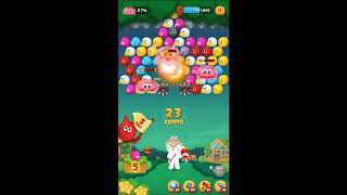 LINE バブル2 STAGE 1659 黄金コニー アイテムあり ×1.5 Golden Cony LINE BUBBLE 2