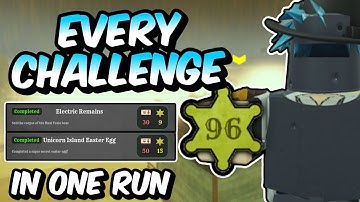 Beating EVERY Challenge in ONE Run in Dead Rails..