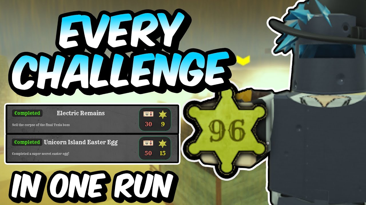Beating EVERY Challenge in ONE Run in Dead Rails.. - YouTube