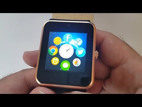 Similar Design to Apple Watch - Gold - Bluetooth Smart Watch / Phone Review