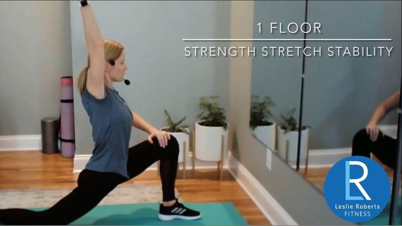 Senior Strength Stretch & Stability- Floor 1 - YouTube