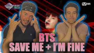 ДВА ШЕДЕВРА В ОДНОМ!! | BTS(방탄소년단) - Save Me + I'm Fine @M COUNTDOWN | РЕАКЦИЯ(REACTION FROM RUSSIA)