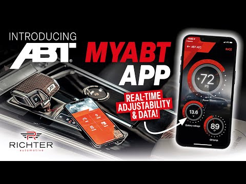 MyABT App - Live data for all the latest ABT AEC Control Units | Richter Automotive