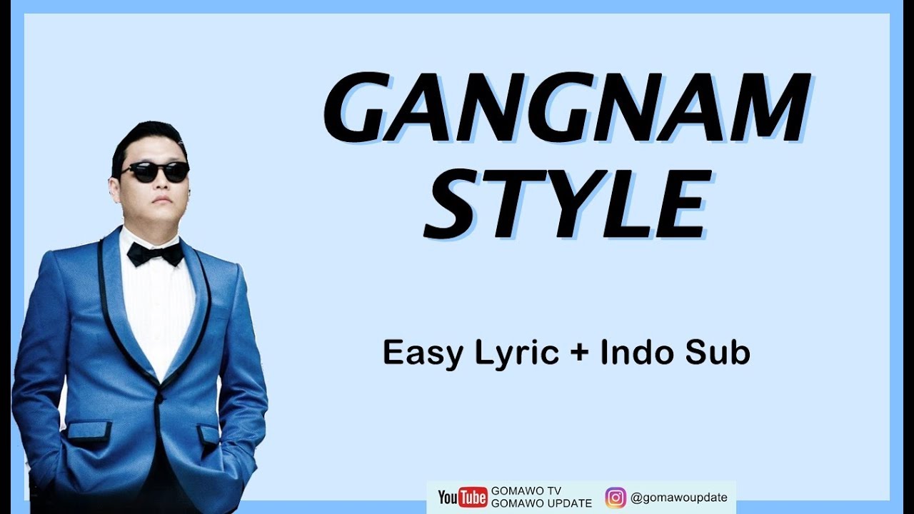 Gangnam Style Lyrics